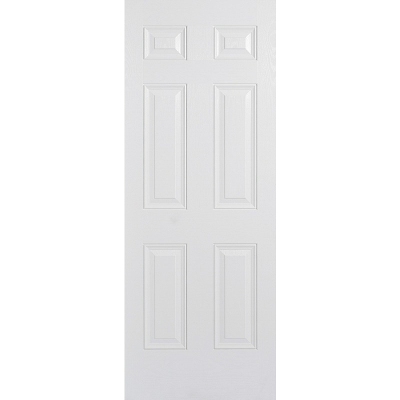 External GRP Composite Colonial 6P White Door